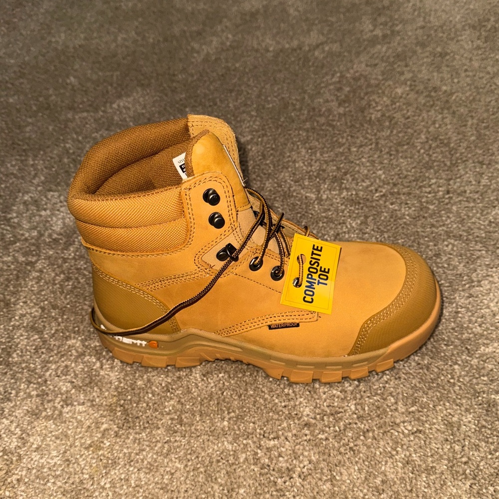 Carhartt Tan Work Boots - Composite Toe